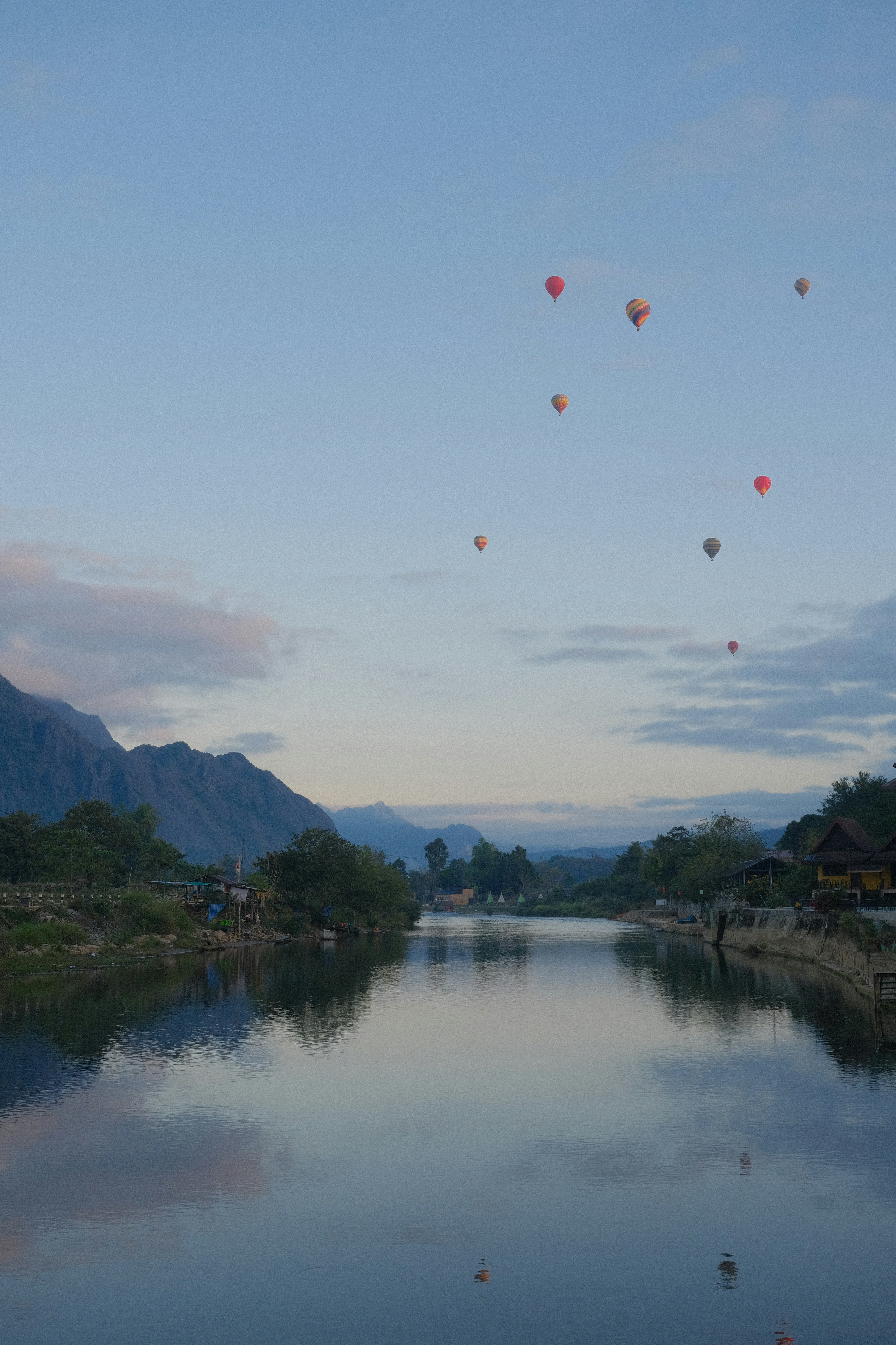hot air balloons