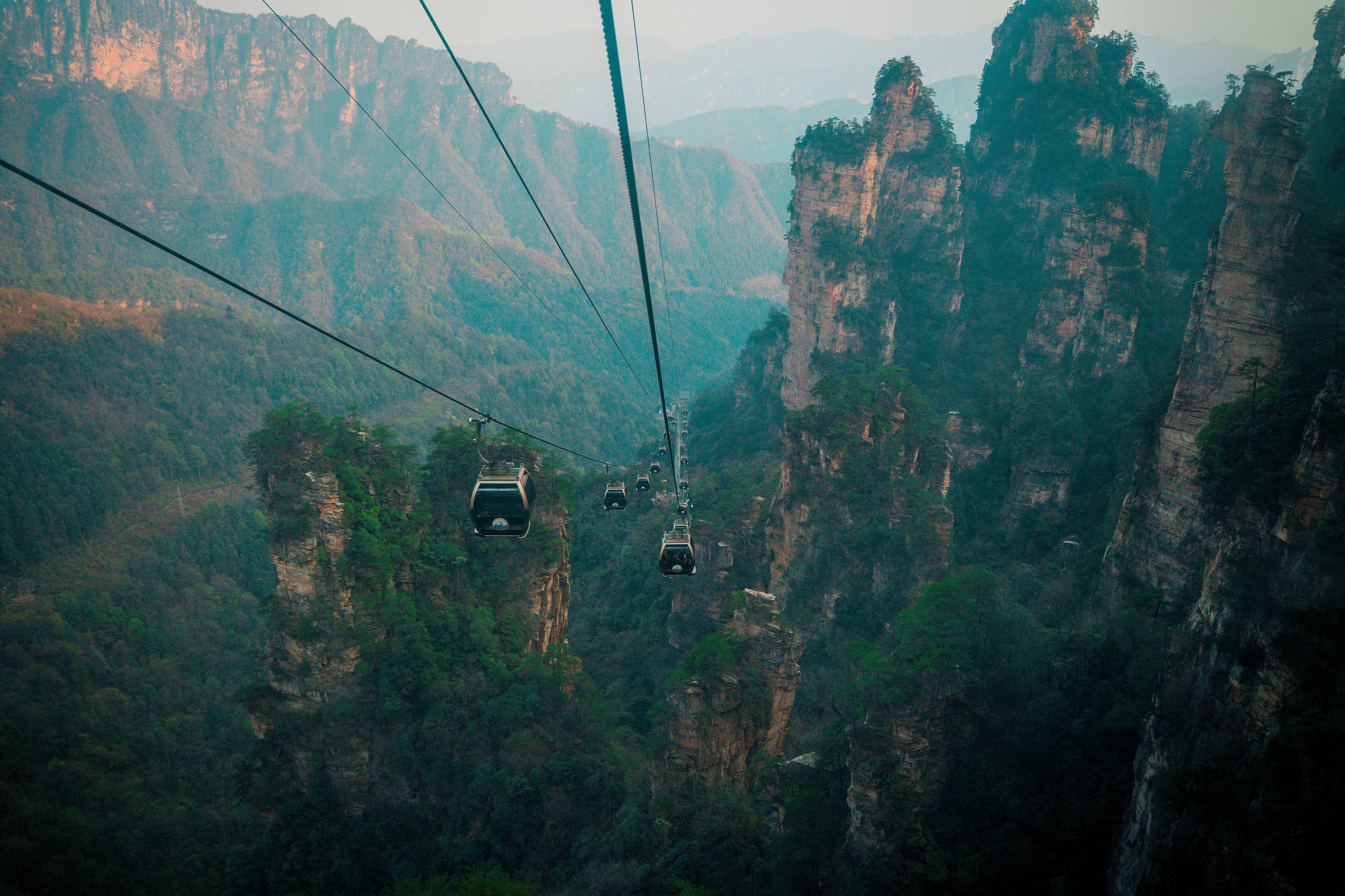 zhangjiajie cable lift