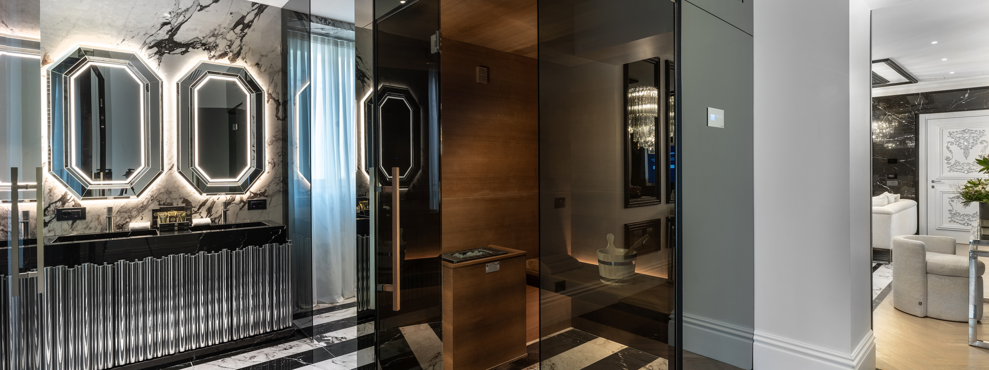 the plein hotel milaan italie sauna