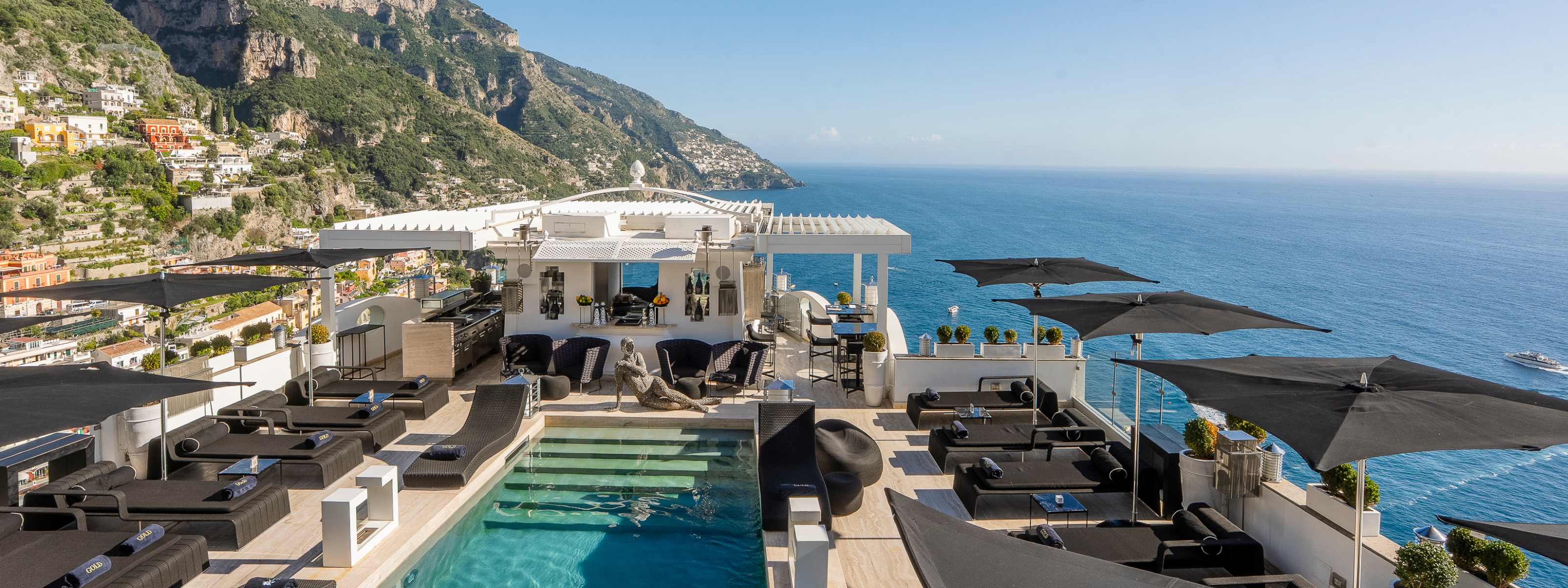 villa franca positano amalfikust italie