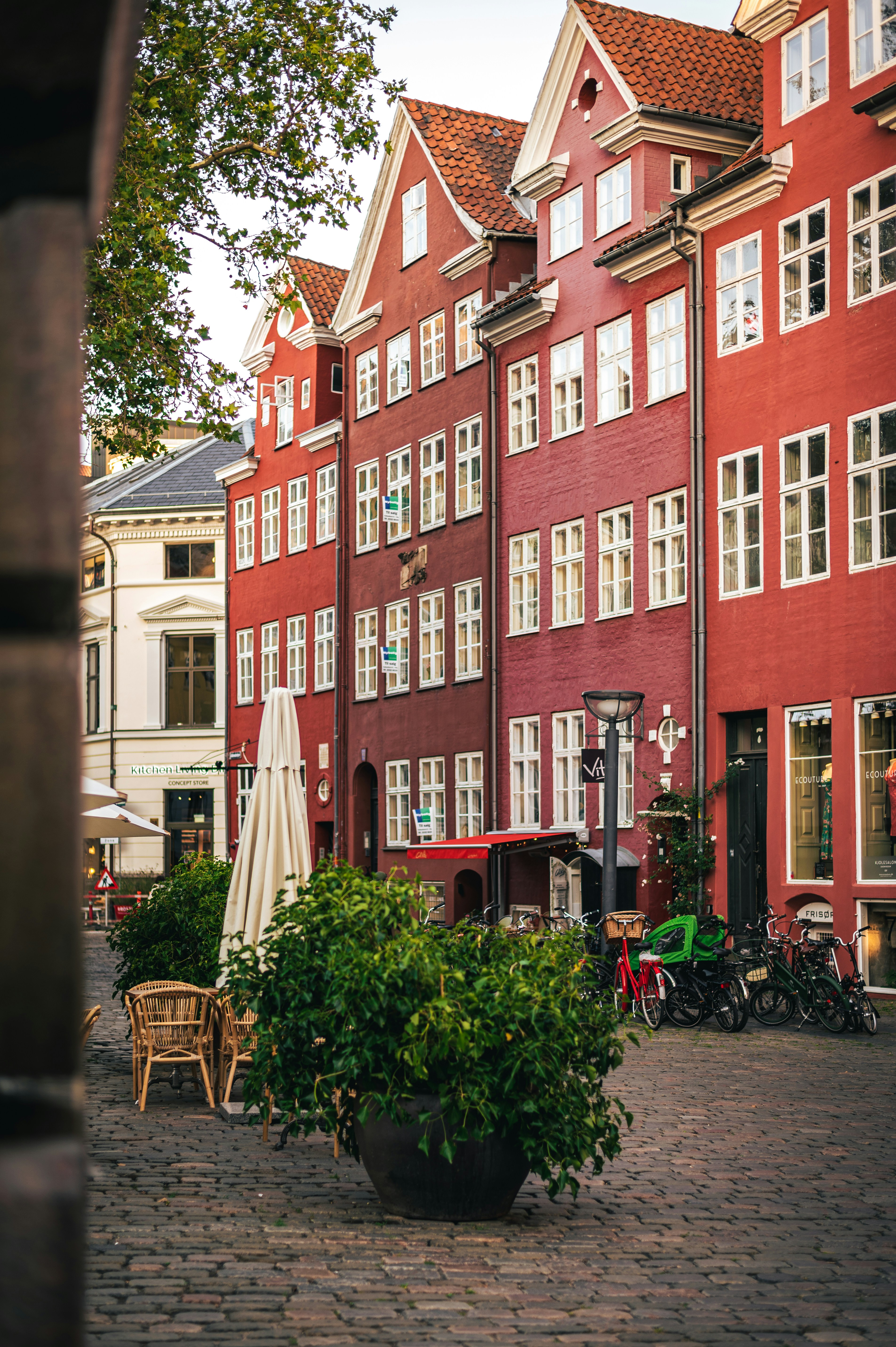 kopenhagen denemarken straatje