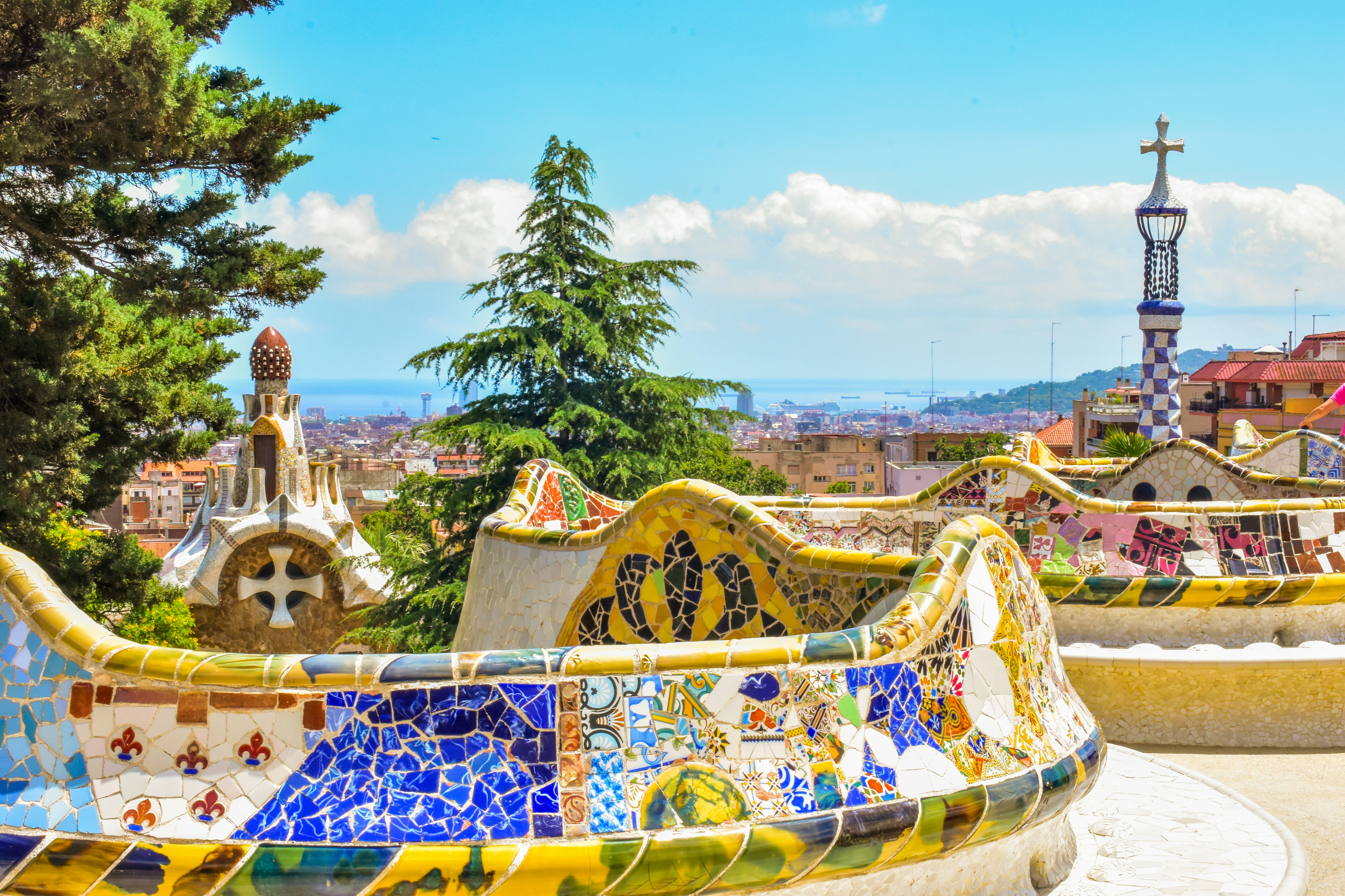 barcelona park guell