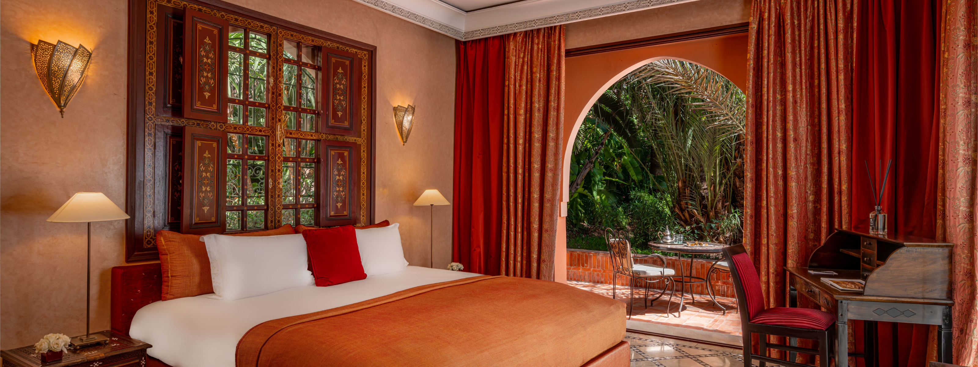 es saadi resort hotelkamer marrakech marokko