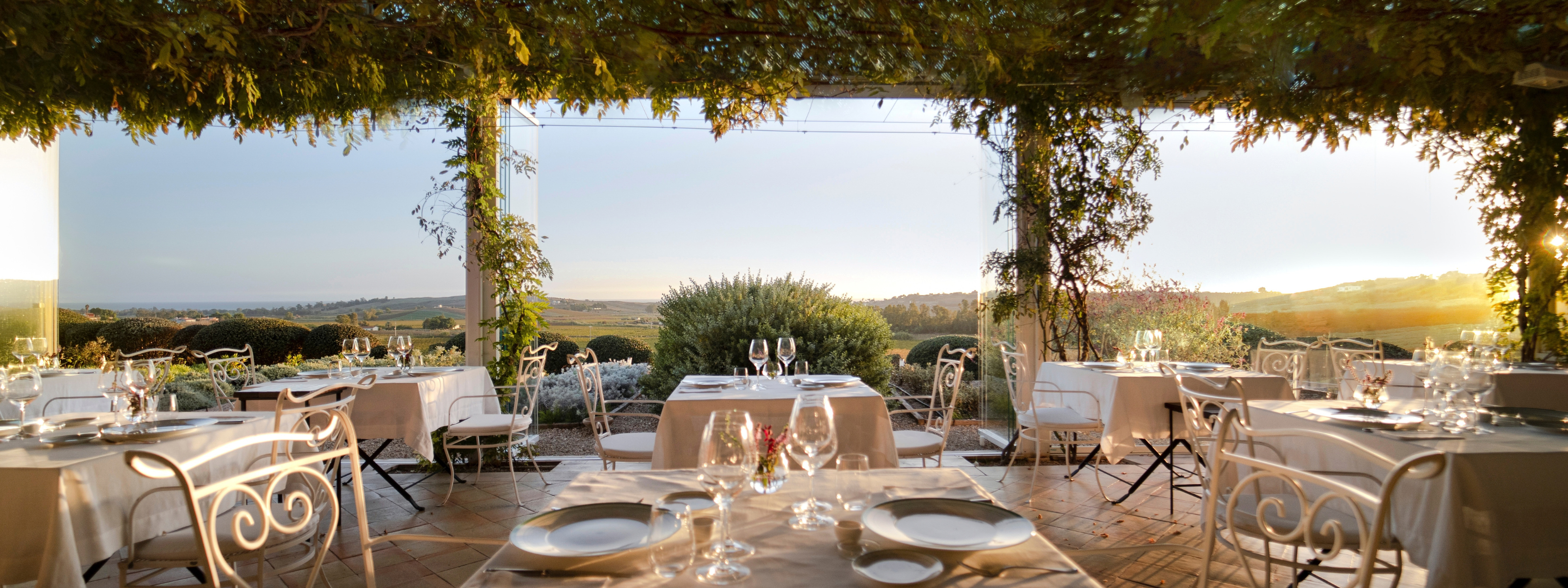 restaurant hotel la foresteria agrigento sicilie italie