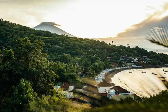 amed beach bali indonesia
