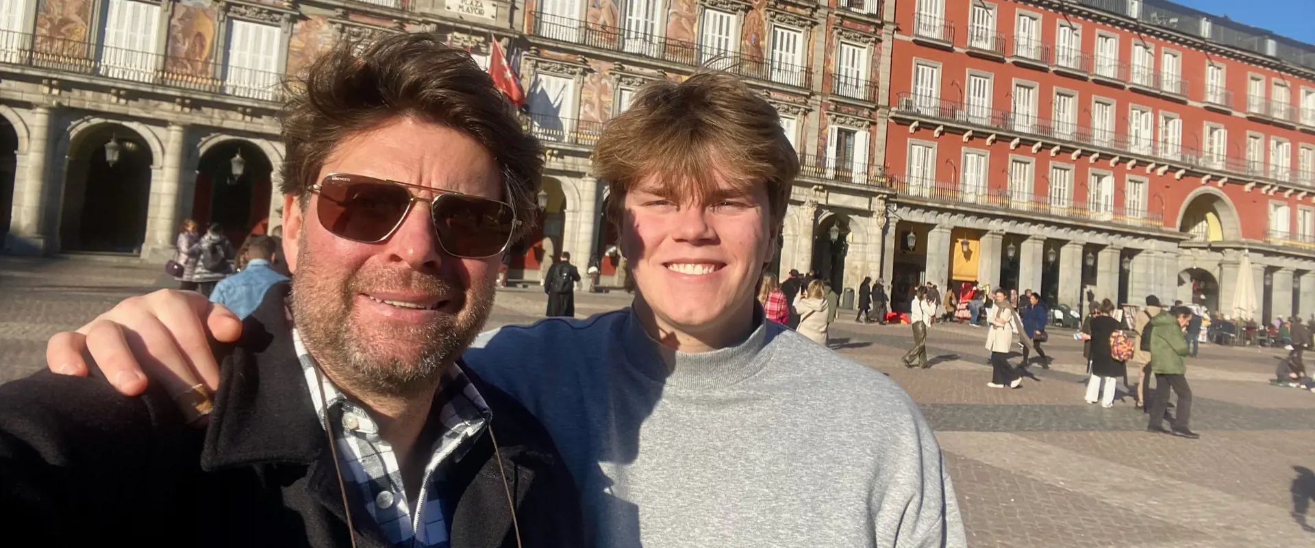 de reis van wim lybaert in spanje