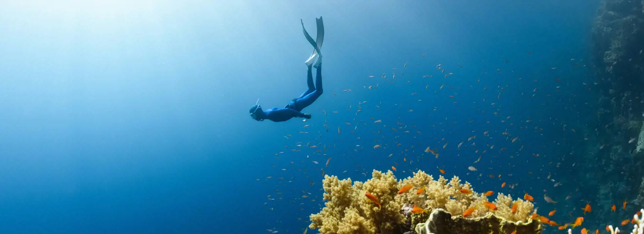 diving