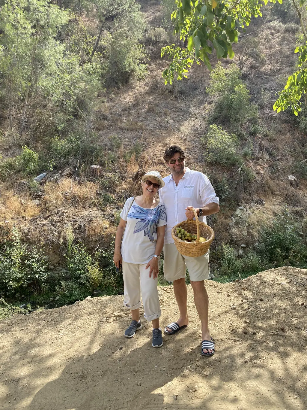 wim lybaert op reis in cyprus